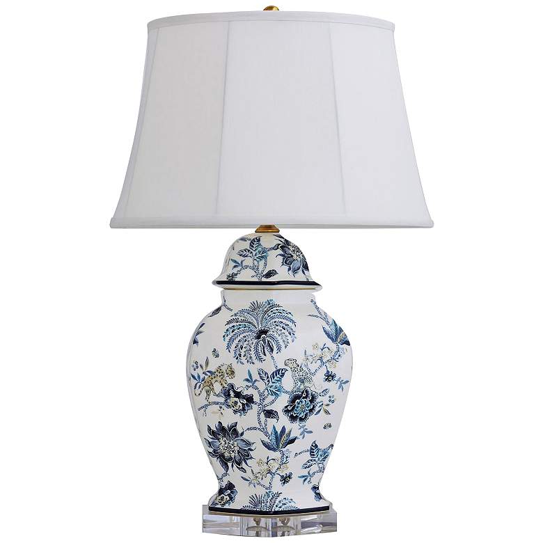 Image 2 Port 68 Braganza Blue and White Porcelain Table Lamp more views