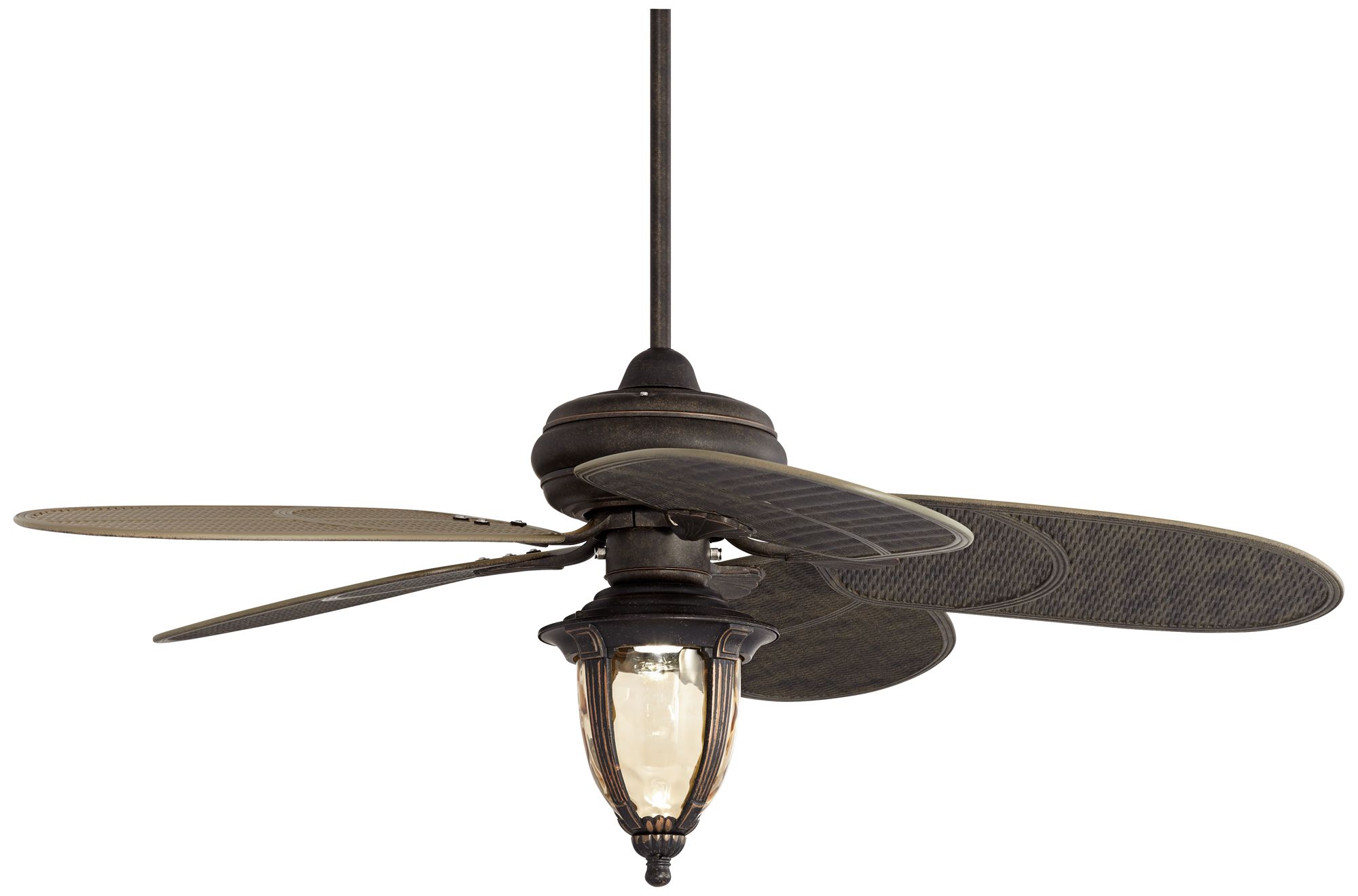 52 Casa Vieja Veranda Rattan Outdoor Led Ceiling Fan
