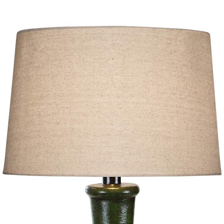 Image 2 Cepeda Southwest Multi-Color Hydrocal Vase Table Lamp more views