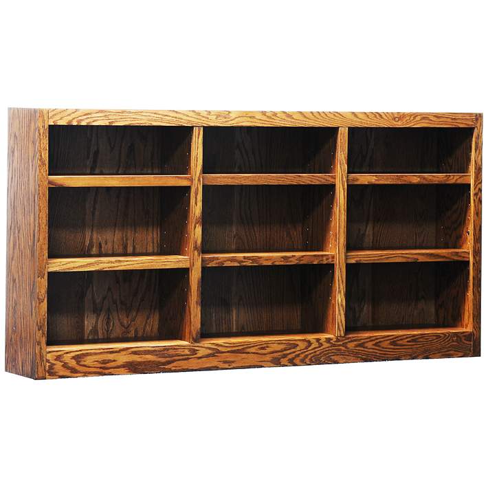 Concepts In Wood 36 High Dry Oak, 48 Wide X 36 Tall Bookcase