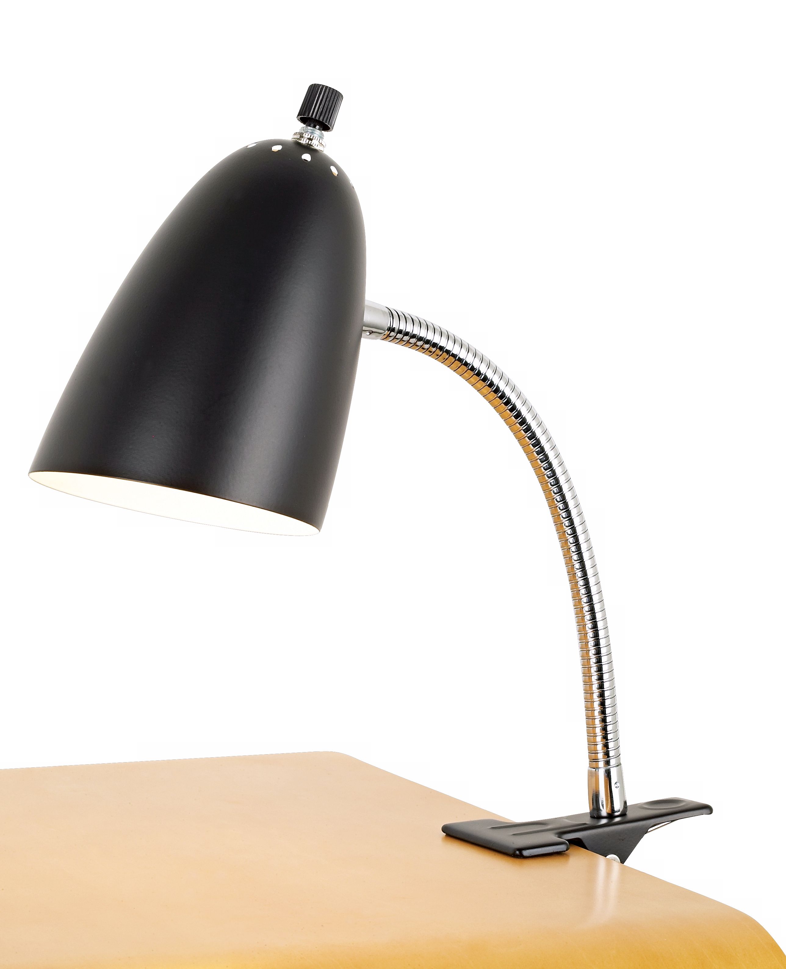 Black Gooseneck Headboard Clip Lamp 74412 Lamps Plus