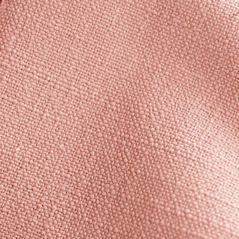 Fabian Linen Petal Rectangular Fabric Bench more views