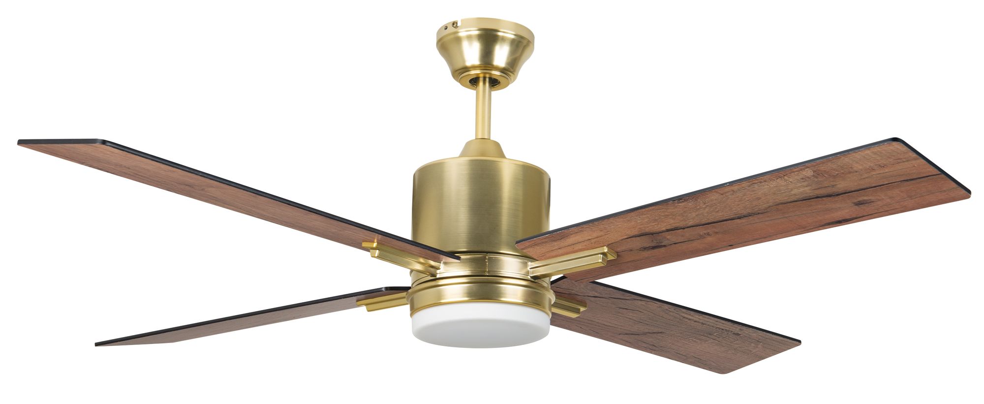 52" Craftmade Teana Satin Brass LED Ceiling Fan 74R08 Lamps Plus