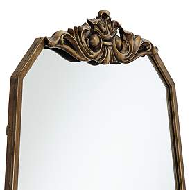 Morrey 25 3/4&quot; x 34 1/4&quot; Crown Top Angled Wall Mirror more views