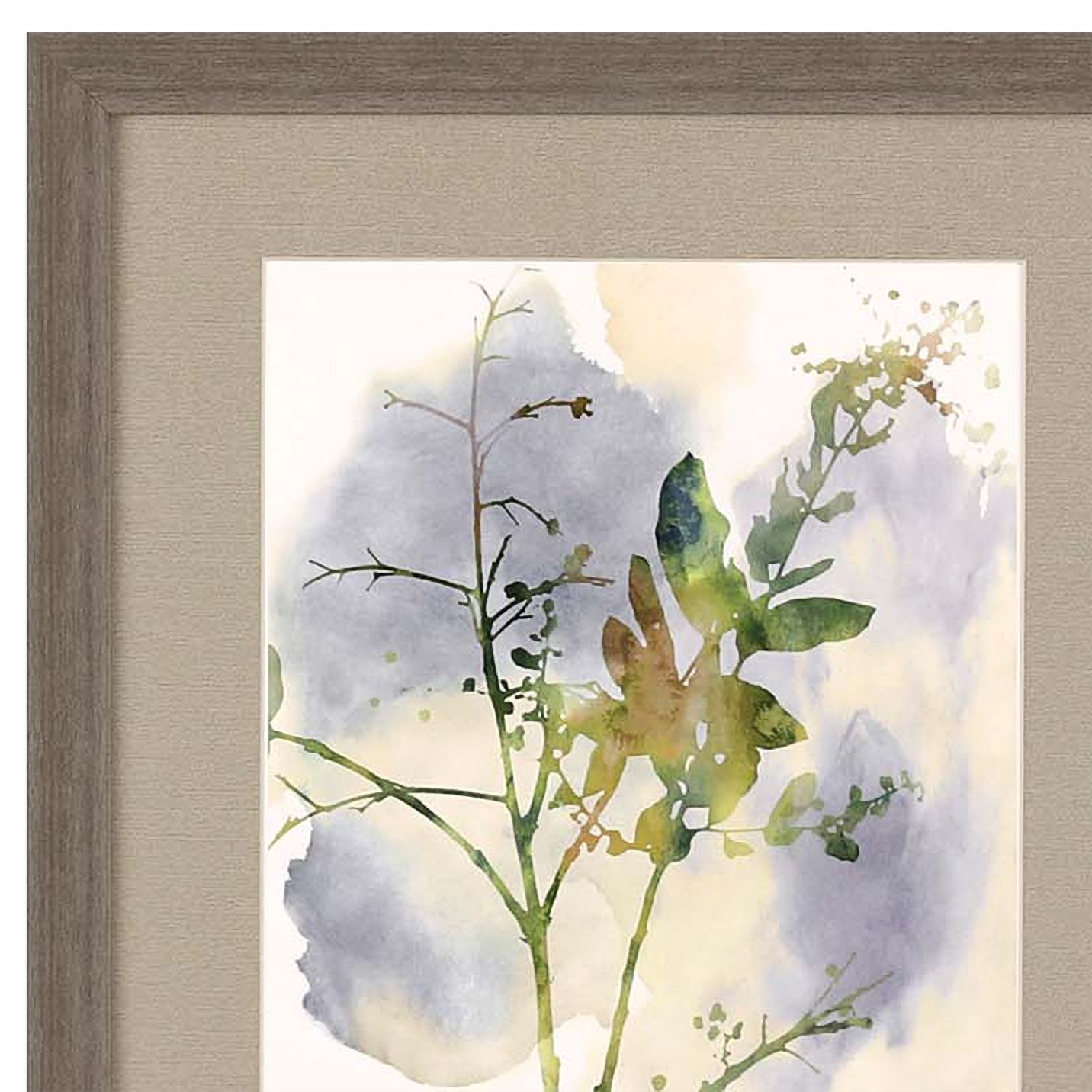 Wildflower 22" High 4Piece Framed Giclee Wall Art Set 778J0 Lamps
