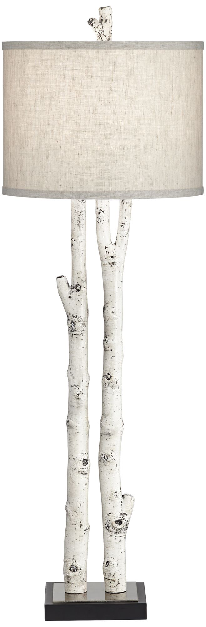 White Forest Natural Birch Tree Branch Buffet Table Lamp 77P25 Lamps Plus