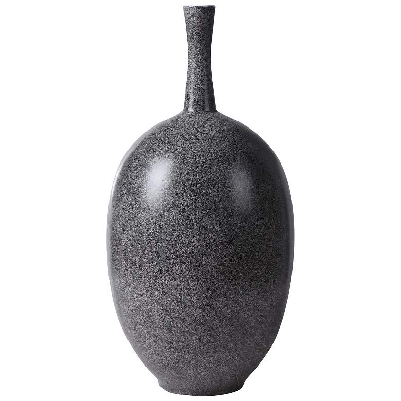 Image 4 Uttermost Riordan Black and White Ceramic Vases Set of 2 more views