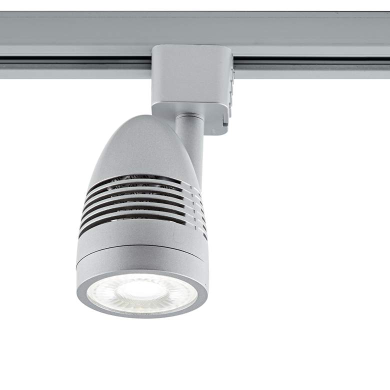 Image 7 6.5W LED Brushed Nickel Bullet Head for Juno Track System more views
