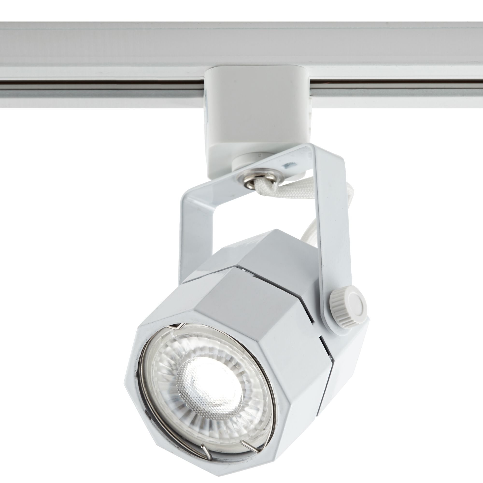 6.5 Watt LED White Track Head For Juno Track System 78G75 Lamps Plus