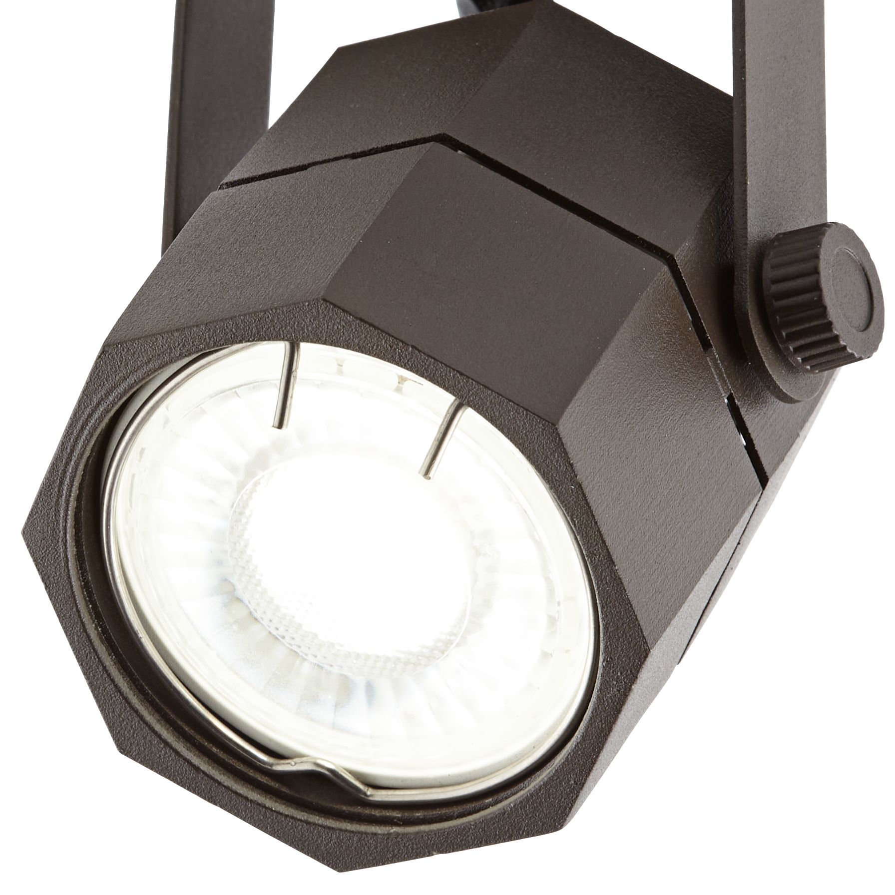 6.5 Watt LED Bronze Track Head For Juno Track System 78G77 Lamps Plus