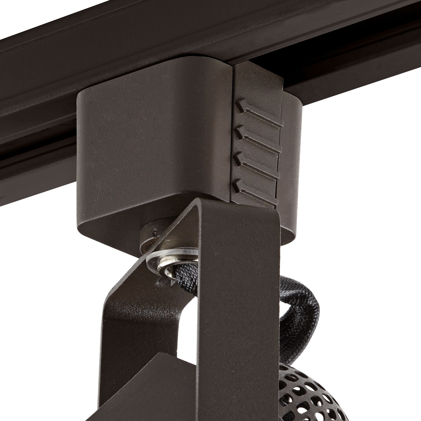 6.5 Watt LED Bronze Track Head For Juno Track System 78G77 Lamps Plus