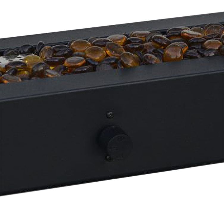 Lara Table Fire 20" Wide Black Steel Fire Bowl 78R28 Lamps Plus