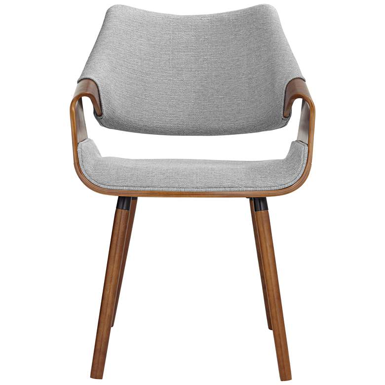 Westin Gray Fabric and Beech Wood Dining Chair more views