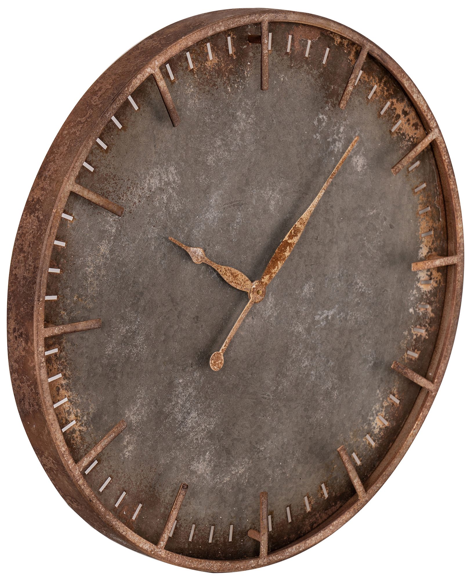 Costello 27" Wide Rustic Industrial Metal Wall Clock 79C02 Lamps Plus