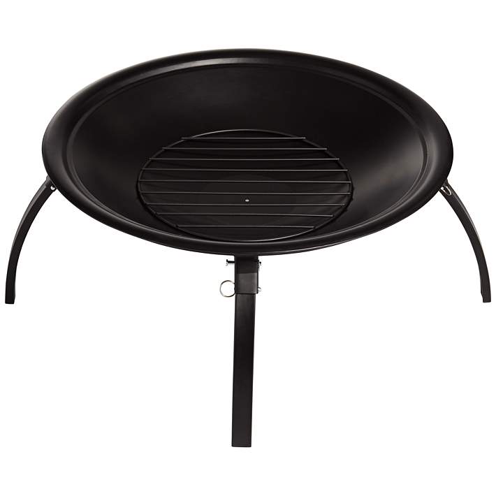 Camano 26 Wide Portable Outdoor Steel, Char Broil Fire Pit