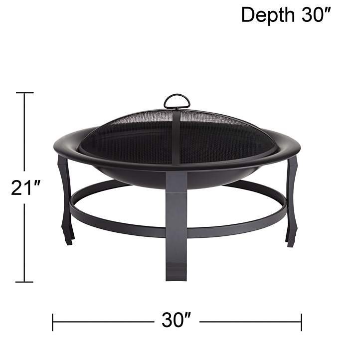 Capitan 30 Wide Round Steel Outdoor, Does Menards Have Fire Pits