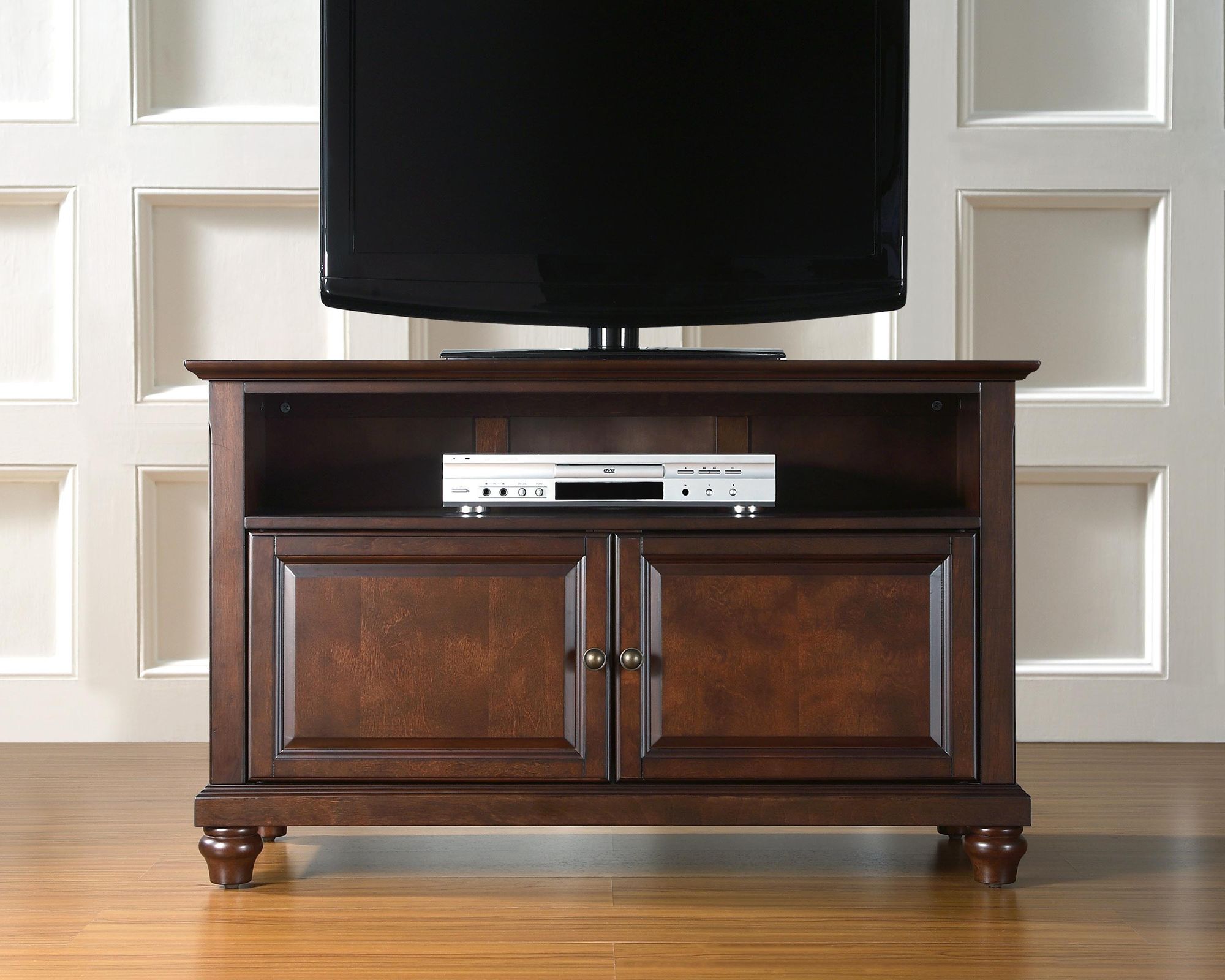 Cambridge 42" Wide 2Door Vintage Mahogany TV Stand 7G932 Lamps Plus