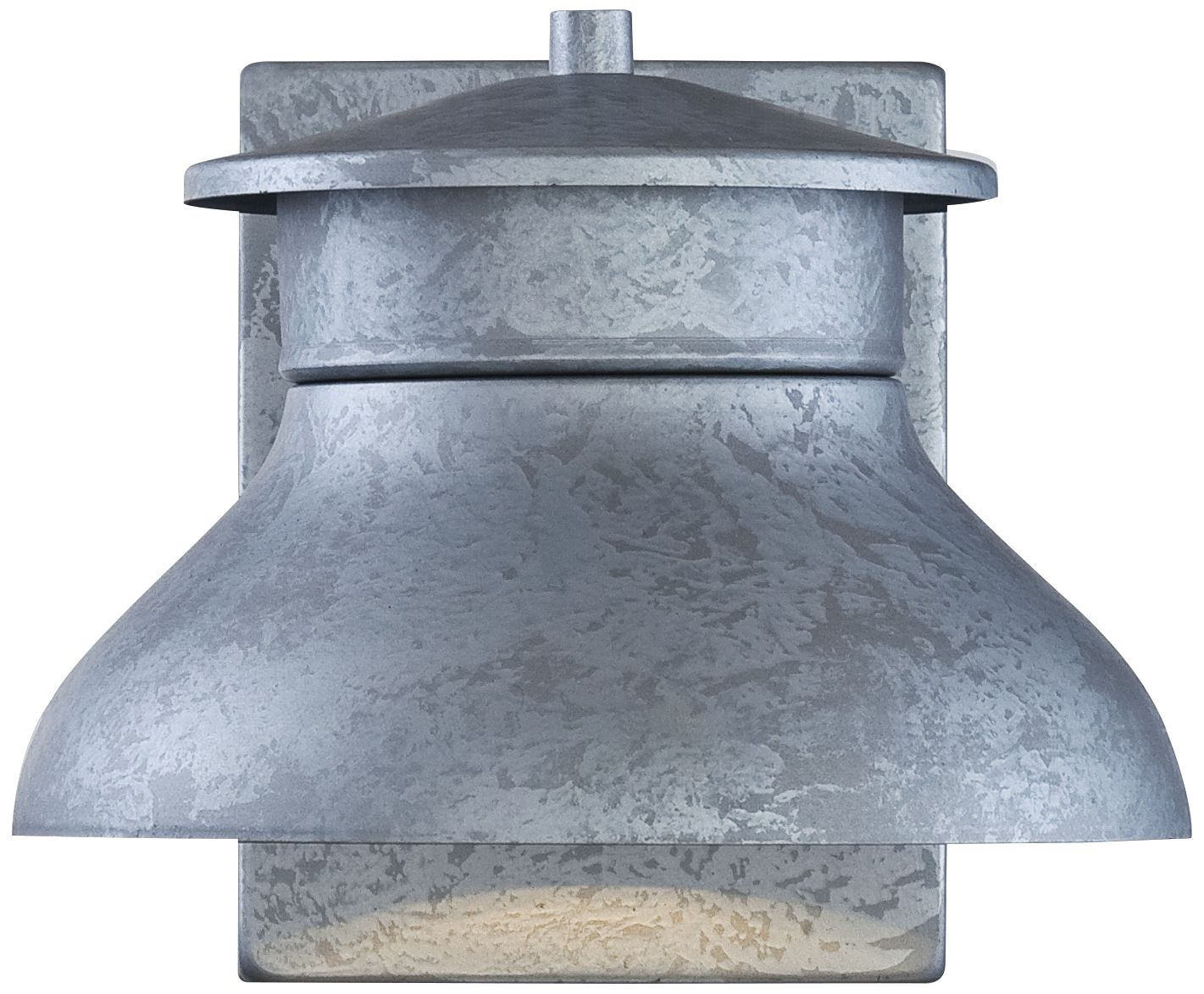 Danbury 5" High Galvanized Steel LED Outdoor Wall Light 7K633 Lamps Plus
