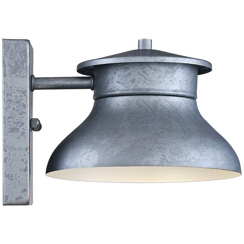 Danbury 5&quot; High Galvanized Steel LED Outdoor Wall Light more views