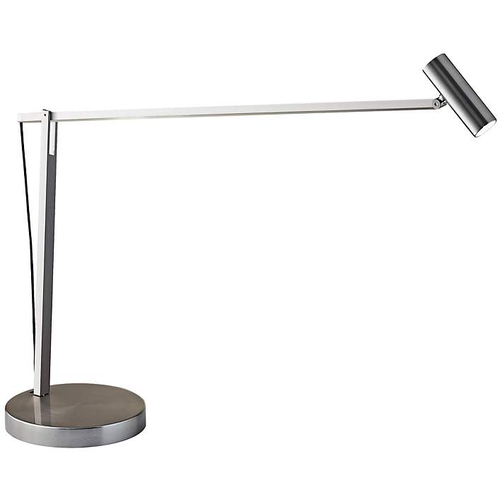 Ads360 Collection Crane Brushed Steel, Crane Table Lamp