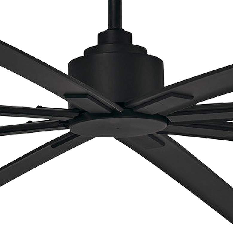 Image 3 84" Minka Aire Xtreme H2O Coal Wet Ceiling Fan with Remote Control more views