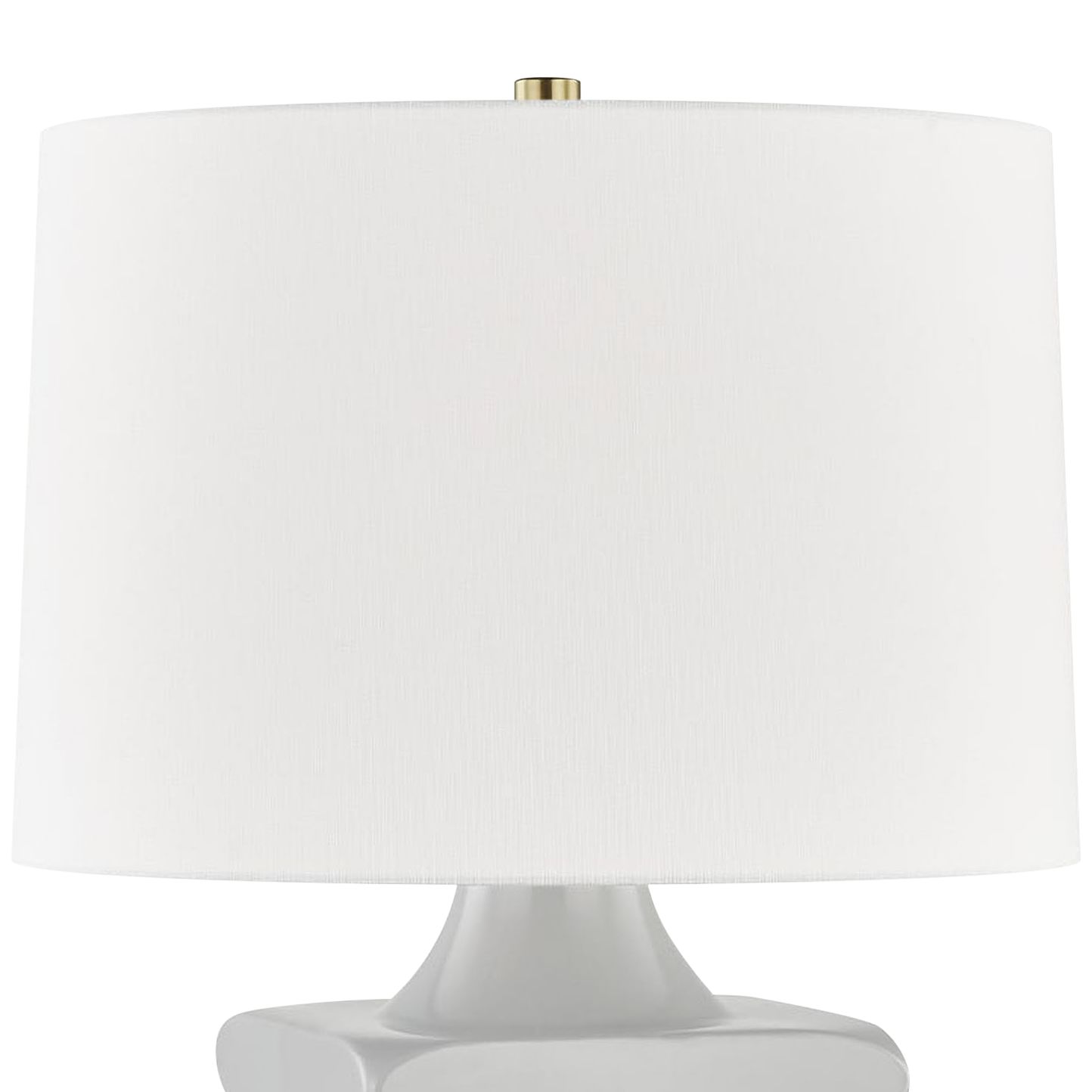 Hudson Valley Sag Harbor Gray Ceramic Accent Table Lamp ...