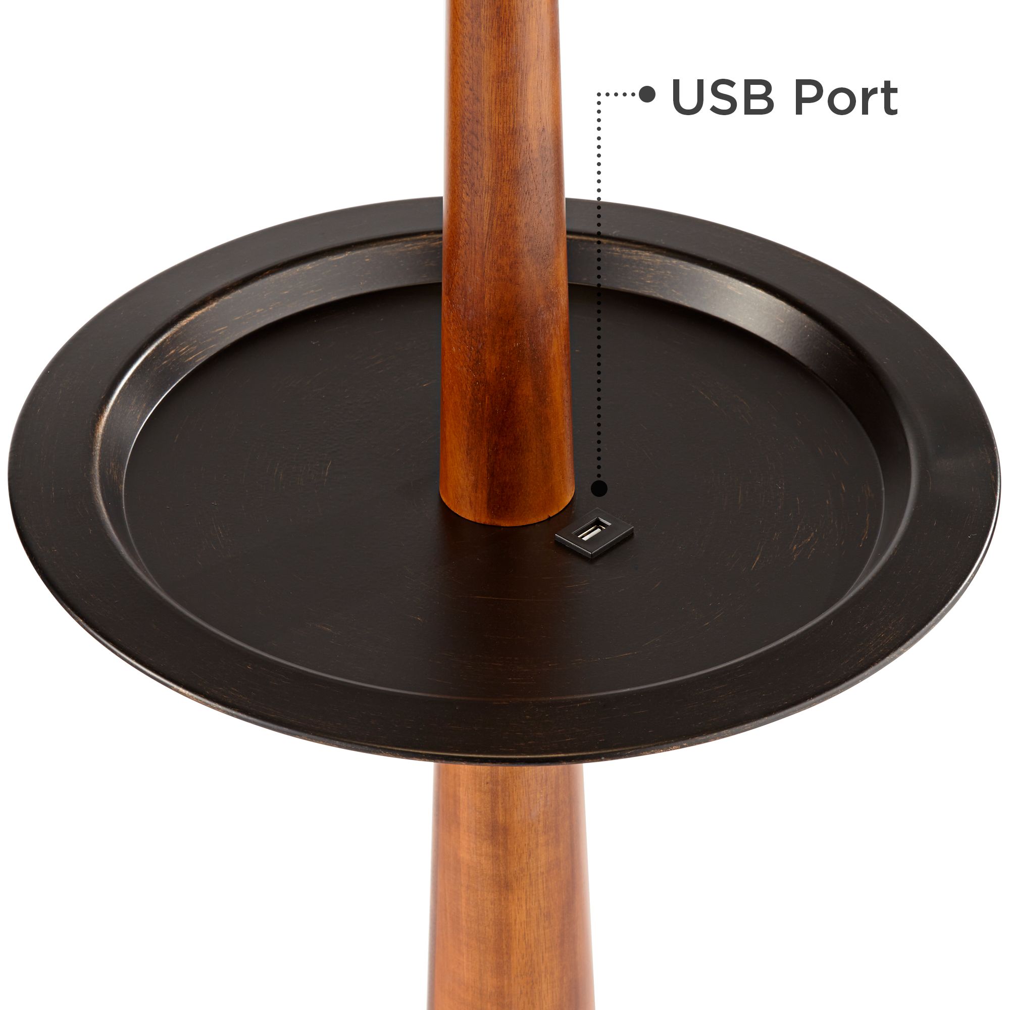 Floor Lamp With Tray Table