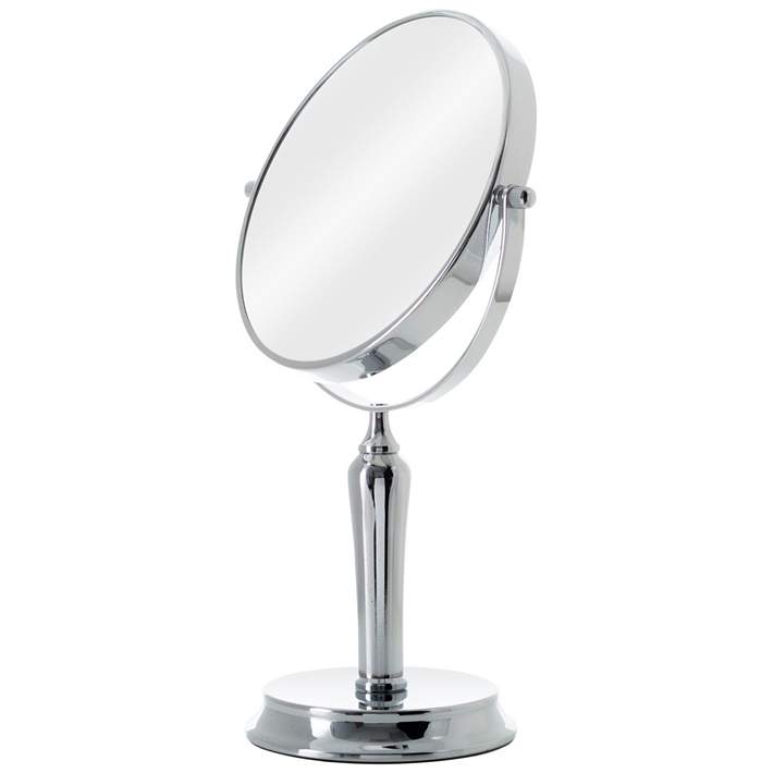 Anaheim Chrome 5x 1x Magnified Swivel, Swivel Vanity Mirror Chrome