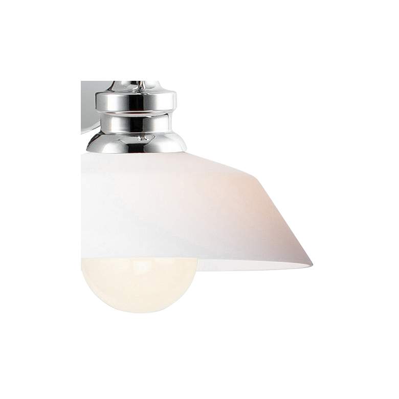 Maxim Willowbrook 7 3/4&quot; High Polished Chrome Wall Sconce more views