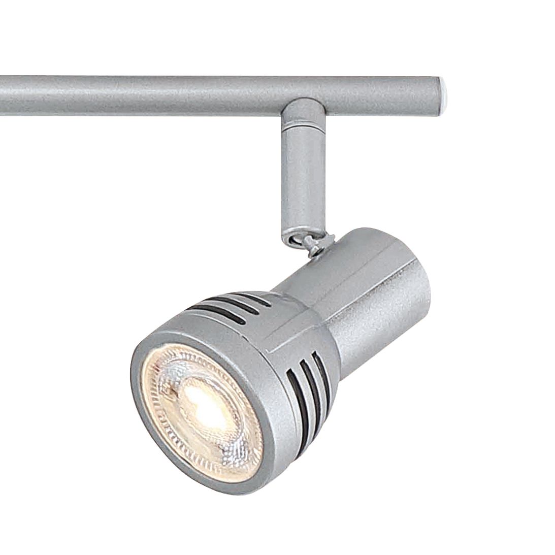 Pro Track LED 4Light Silver Finish LED Track Kit 82X42 Lamps Plus