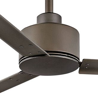 56" Hinkley Indy Metallic Matte Bronze Wet Rated Ceiling Fan 84K01
