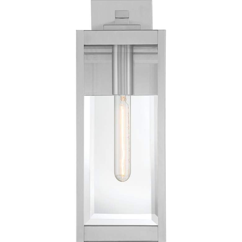 Image 4 Quoizel Westover 17" High Silver Outdoor Wall Light more views