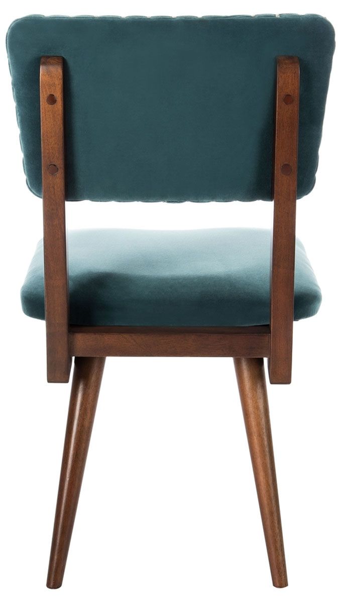 Aurora Dark Teal Dining Chair Set of 2 85N01 Lamps Plus