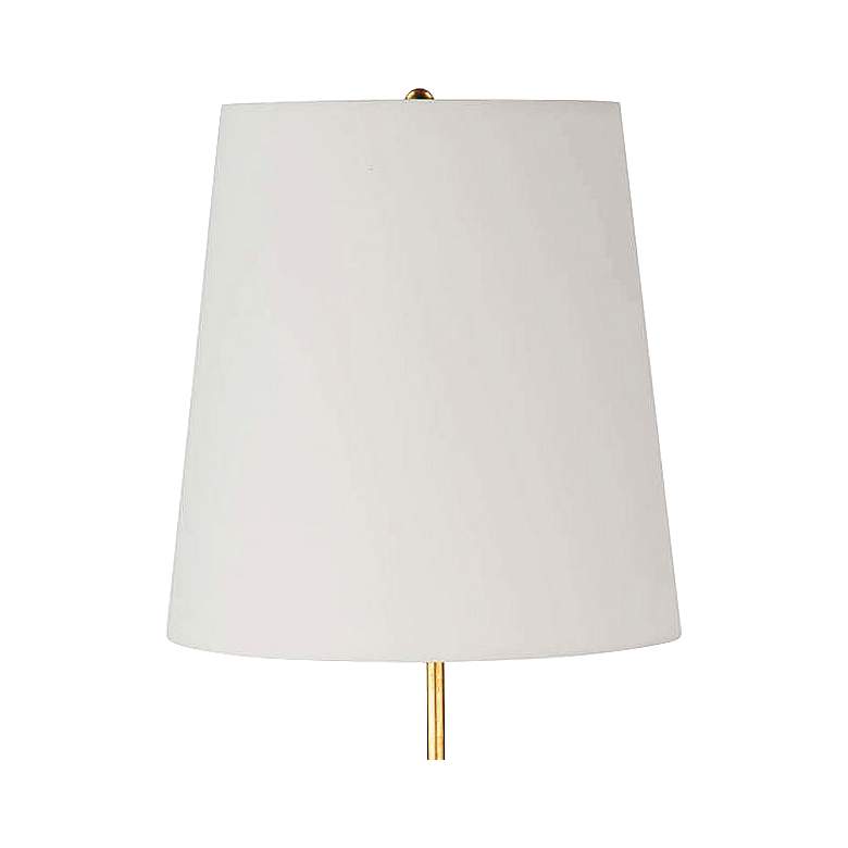 Regina Andrew Design Juniper White and Gold Floor Lamp more views
