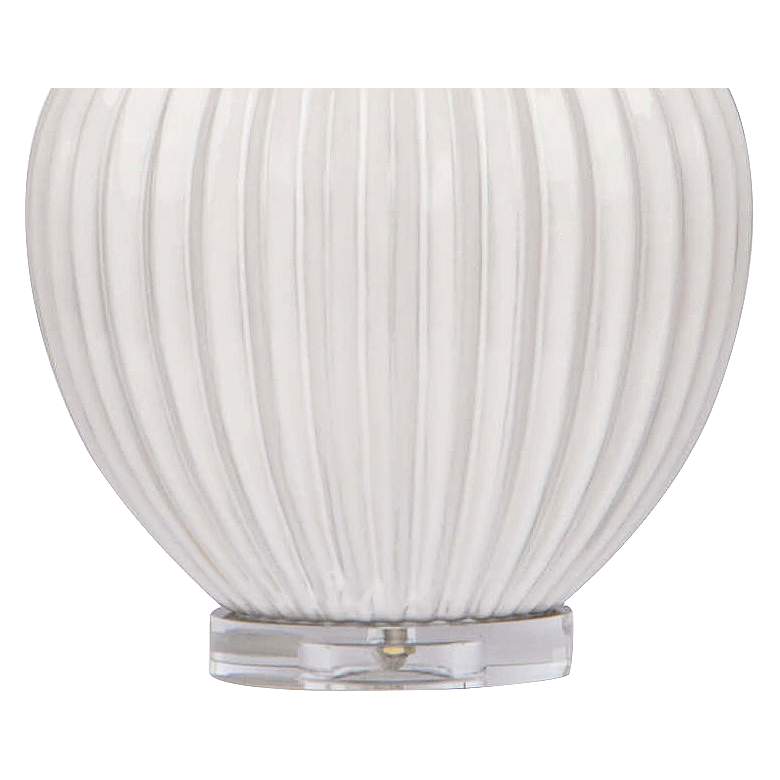 Image 3 Regina Andrew Design Madrid White Ceramic Table Lamp more views