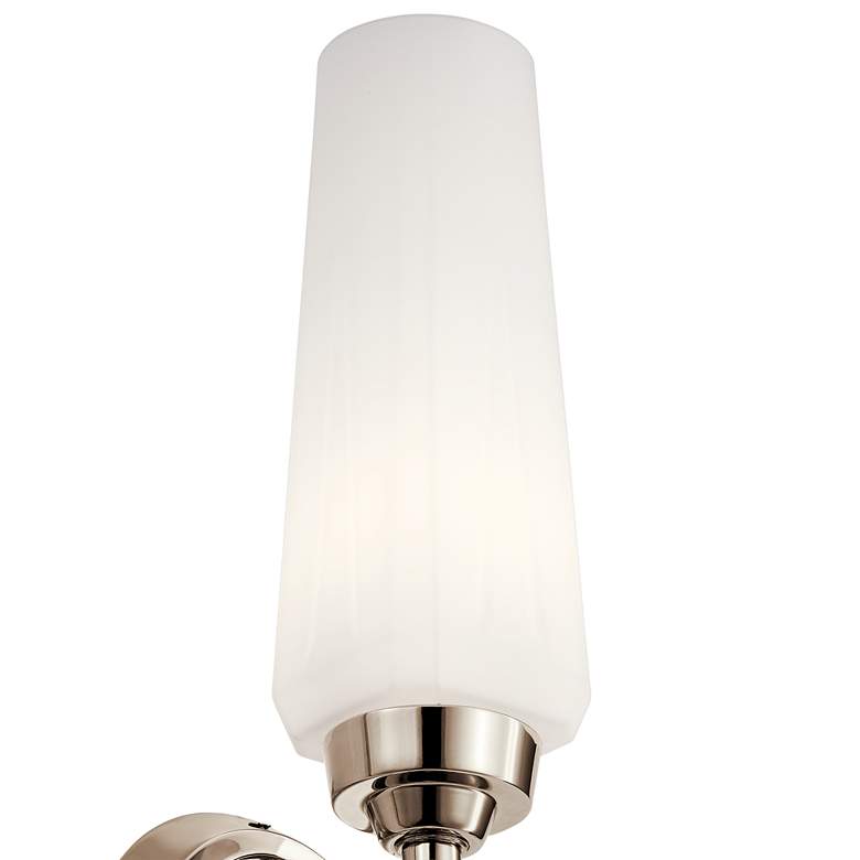 Kichler Truby 12 1/2&quot; High Polished Nickel Wall Sconce more views