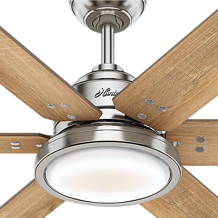 Tarrant 36 inch LED Indoor Brushed Nickel Ceiling Fan Brushed Nickel Finish 