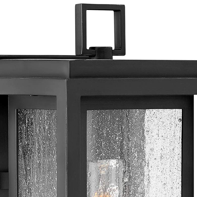 Hinkley Republic 12&quot; High Black Outdoor Wall Light more views