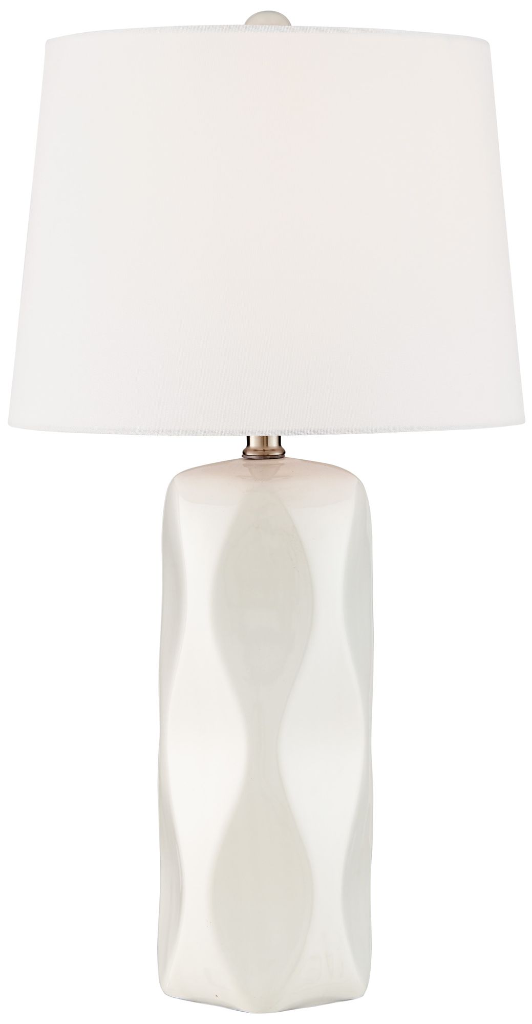 white ceramic bedside lamps