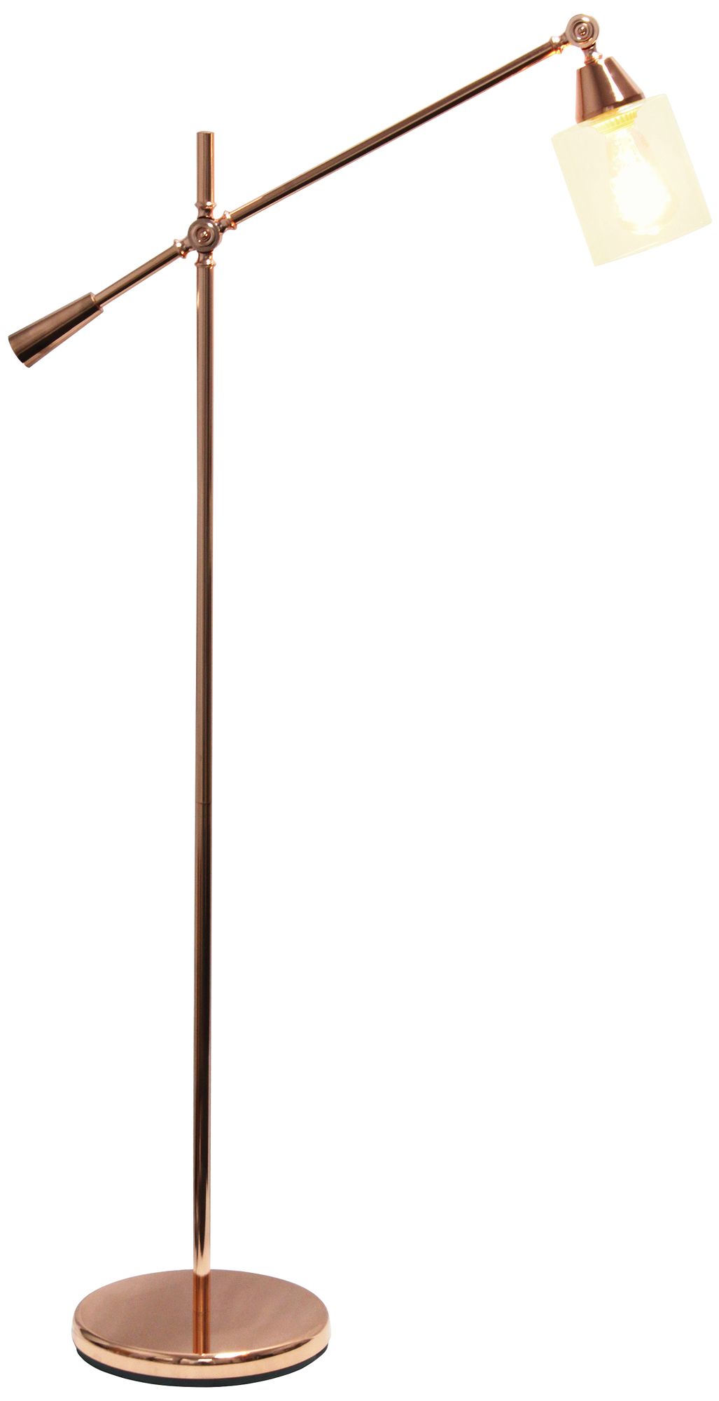 rose gold floor lamp