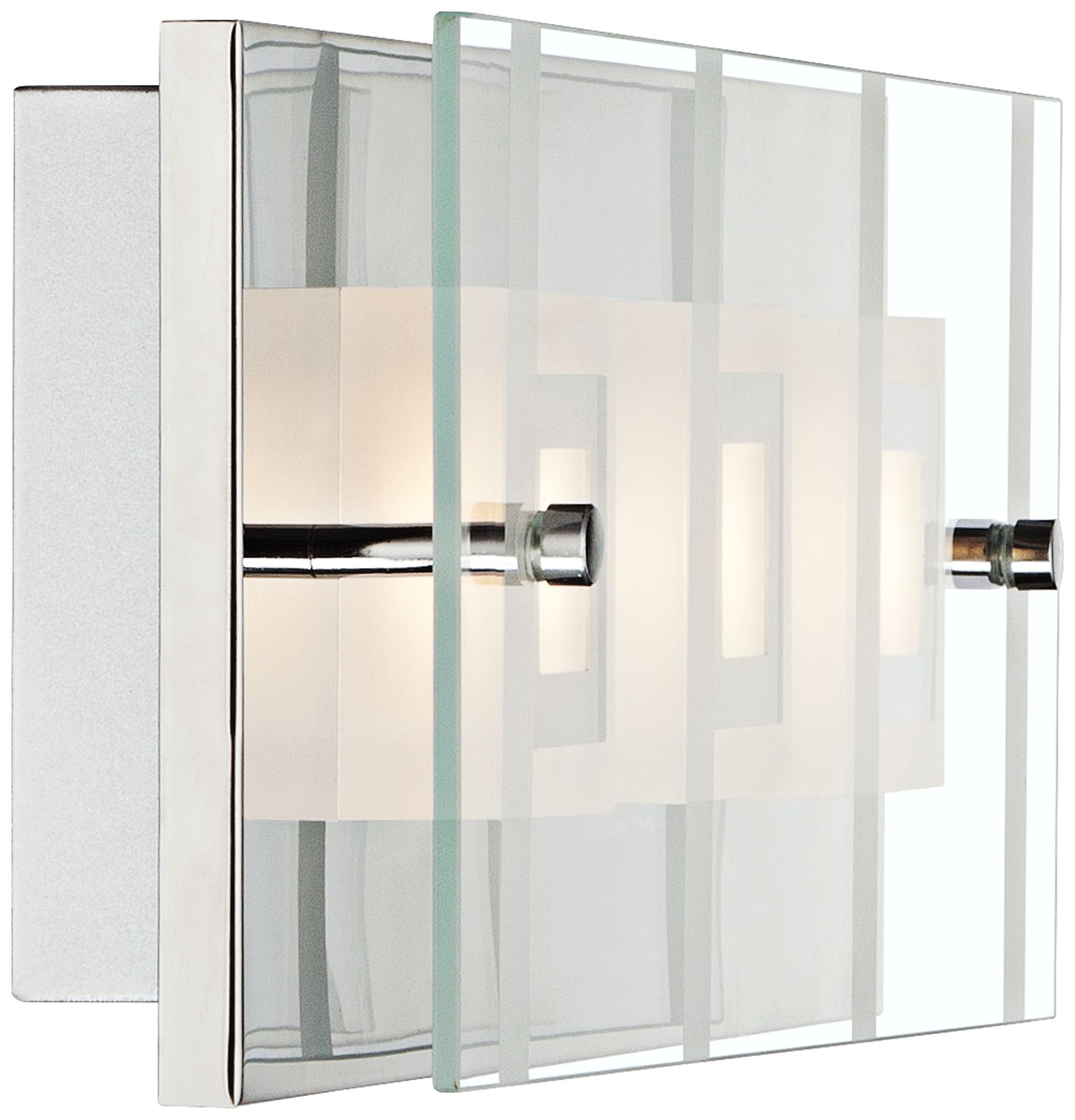 Reese 15 1/2" Wide 3-Light Glass LED Bath Light - #8F748 ...