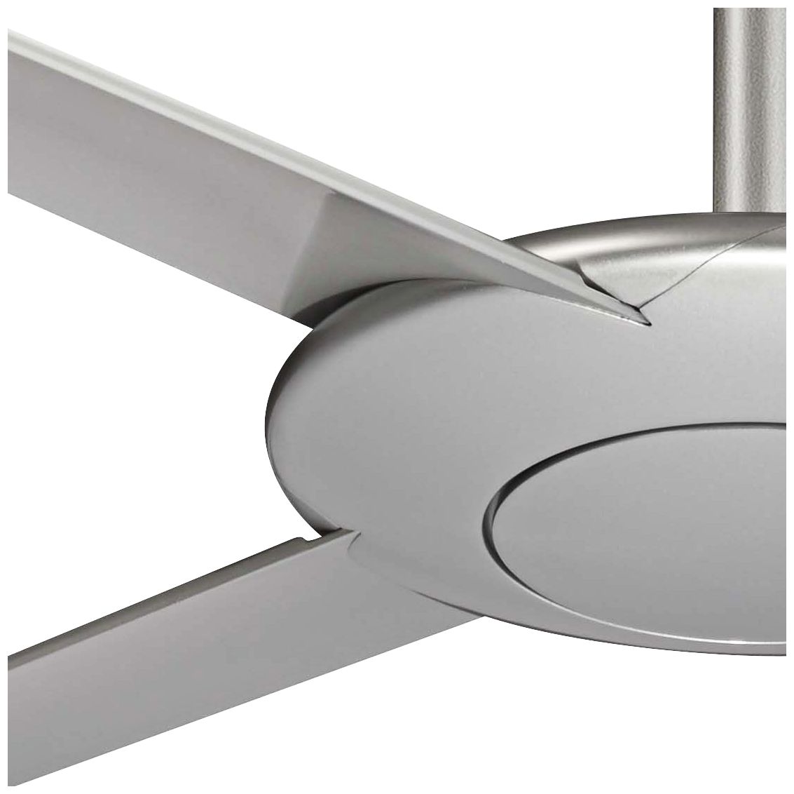 52" Minka Aire Pancake Silver Ceiling Fan 8H402 Lamps Plus