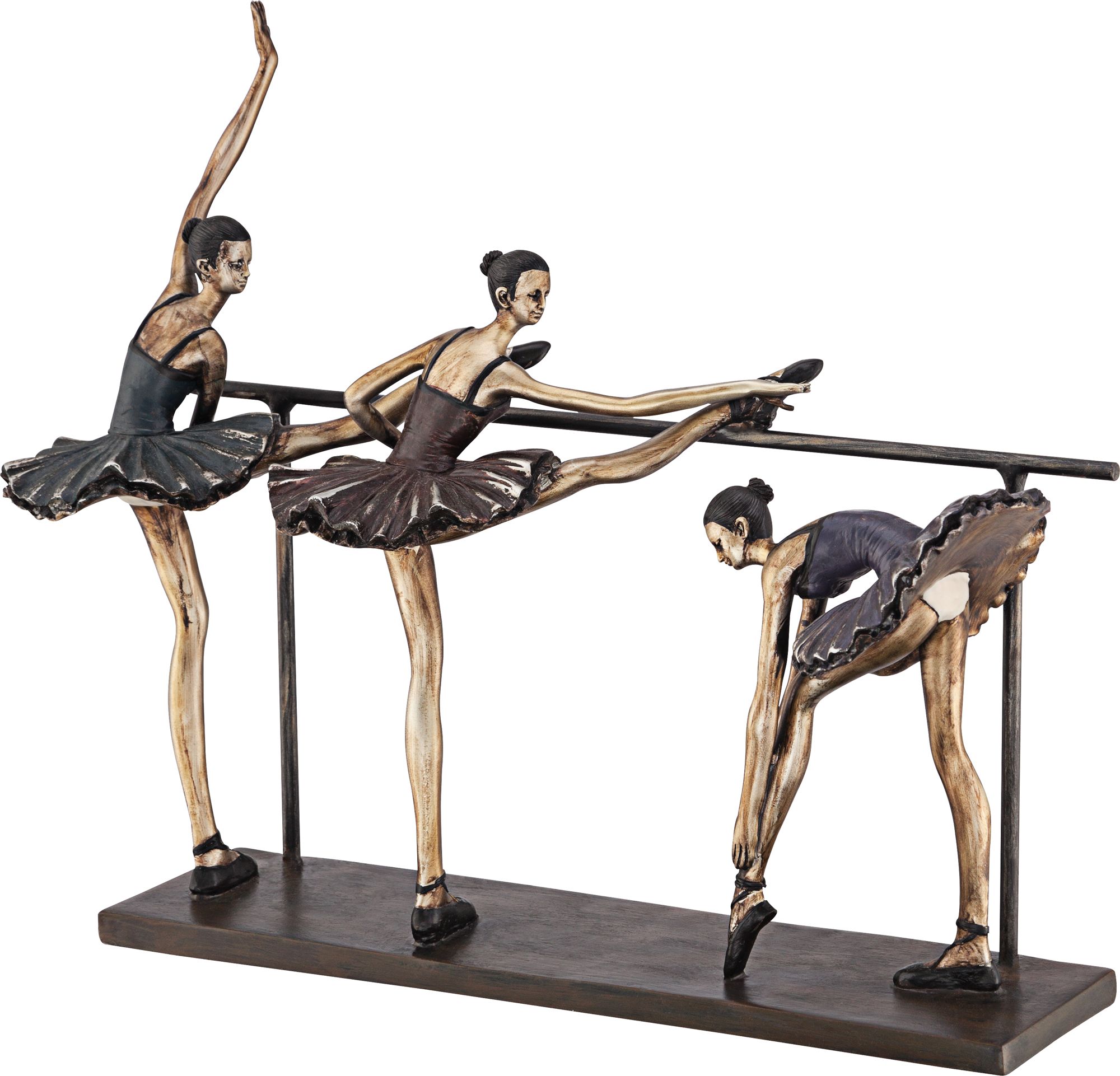 Stretching Ballerinas 11 3/4" High Figurine 8J452 Lamps Plus