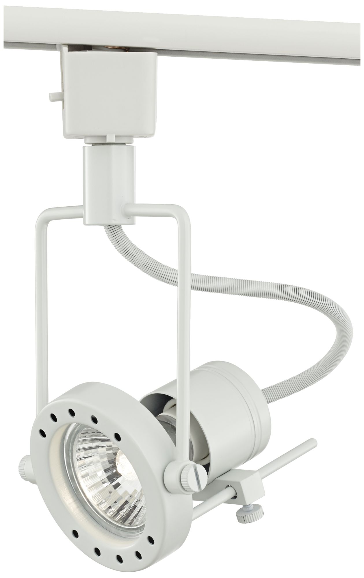 White Finish GU10 50Watt Halogen European Style Track Light 8K421