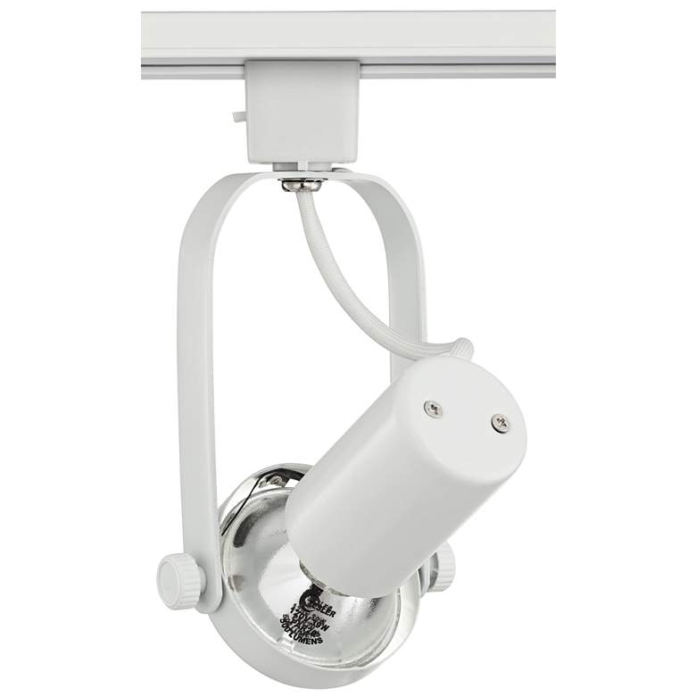 Image 3 PAR Bulb Track Head in White for Lightolier Track Systems more views
