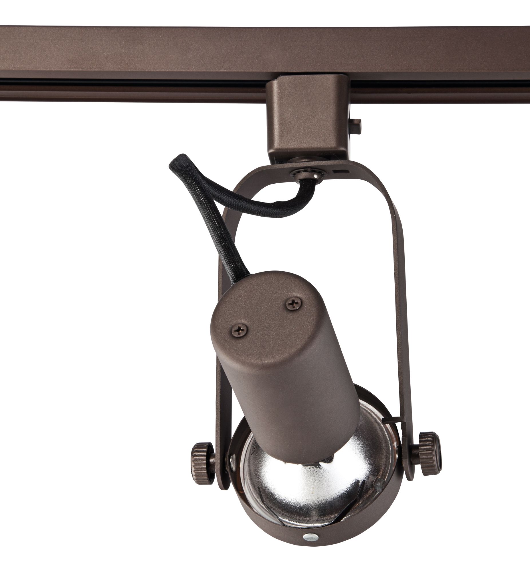 PAR Bulb Track Head in Bronze for Lightolier Track Systems 8V977 Lamps Plus