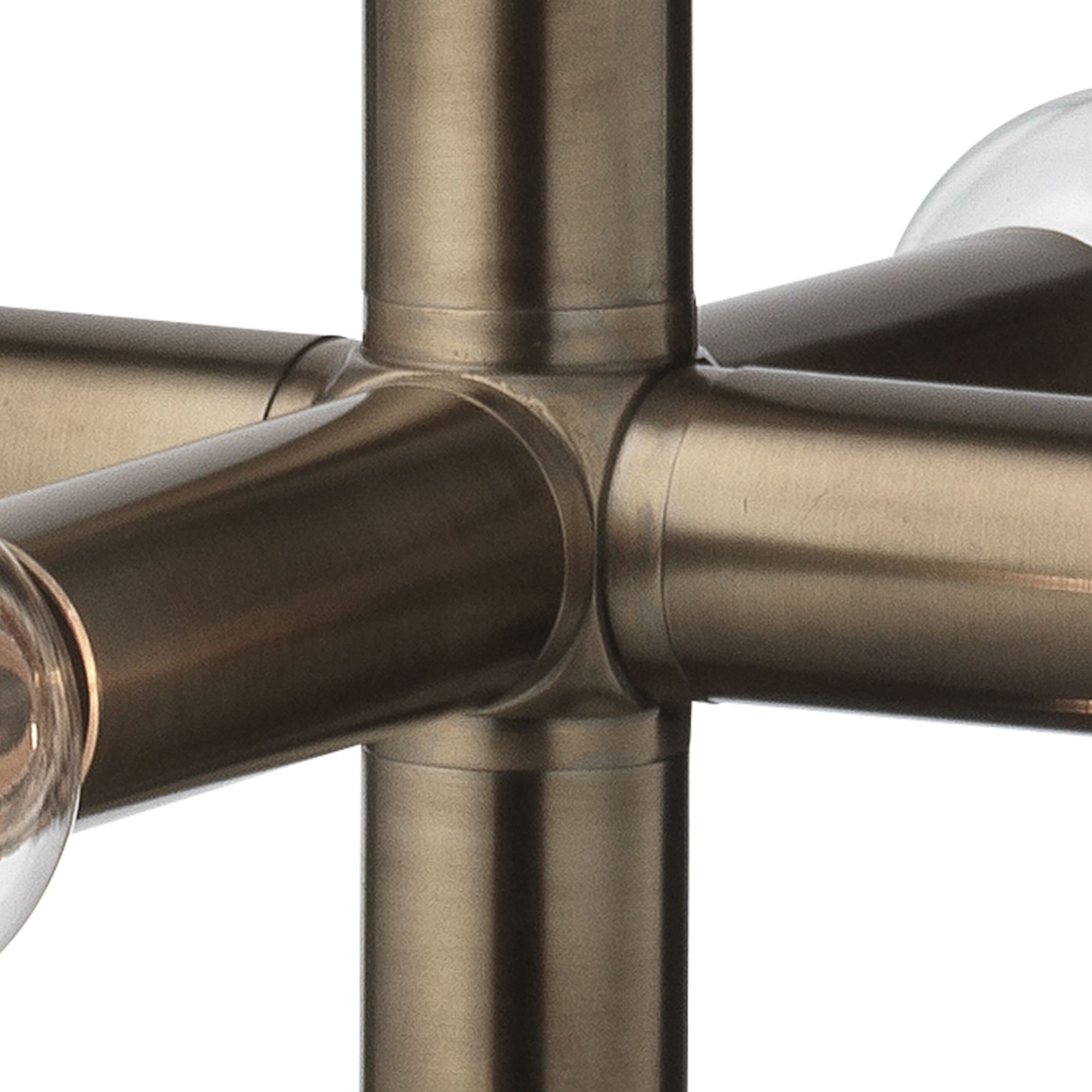 Jamie Young Moda 13" Wide Gun Metal 5-Light Pendant Light ...