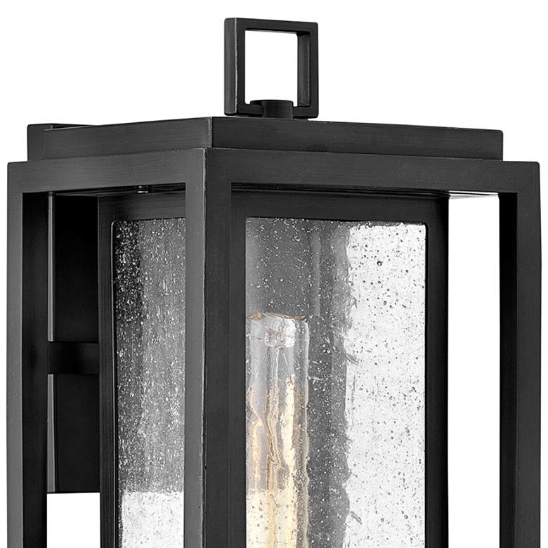 Hinkley Republic 16&quot; High Black Outdoor Wall Light more views