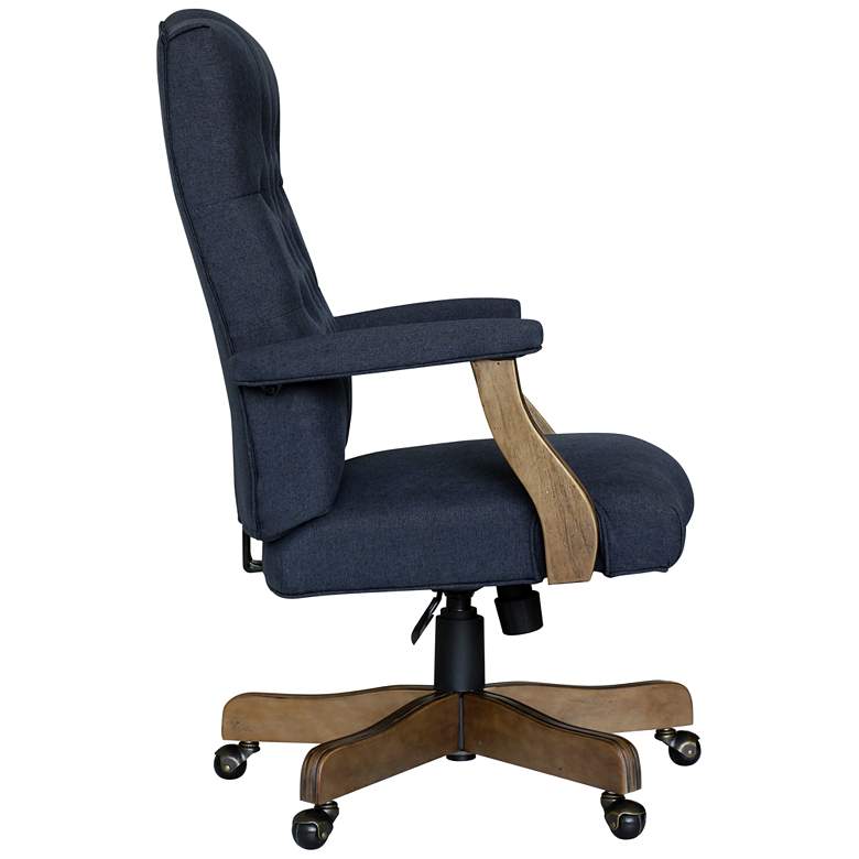 Boss Navy Swivel Adjustable Executive Office Chair more views