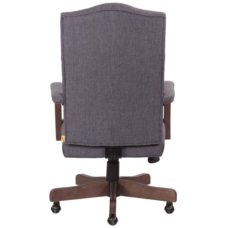 Image 4 Boss Slate Gray Swivel Adjustable Executive Office Chair more views